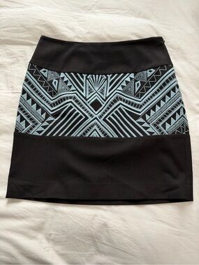 Etcetera Sassy Stretch Three-Panel Straight Pencil Skirt